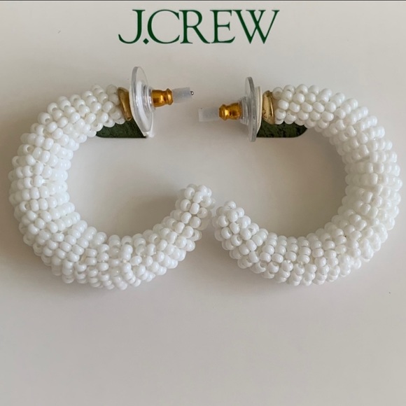 J. Crew Chunky Beaded Earrings - Picture 1 of 4